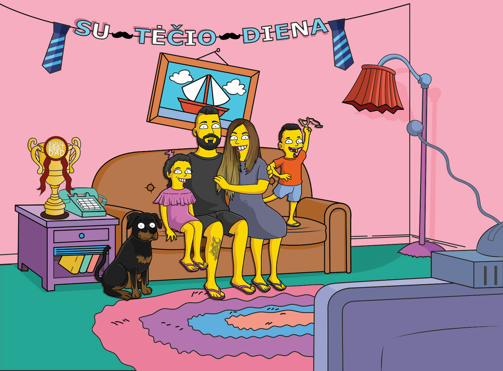 Animatizuokis. Tėčio diena